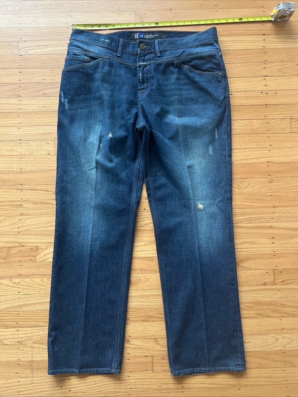 Marithe Francois Girbaud Men's 40 X 32 Baggy Hip Hop Skater 90s Jeans Flap